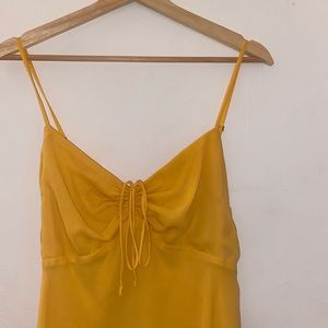 Abercrombie Yellow Cami Sundress, Like New